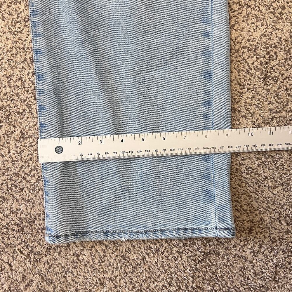 Seven7 Women's 12 Y2K Minimalist Staple‎ Soft Norm Loose Straight Denim Jeans - Picture 12 of 12